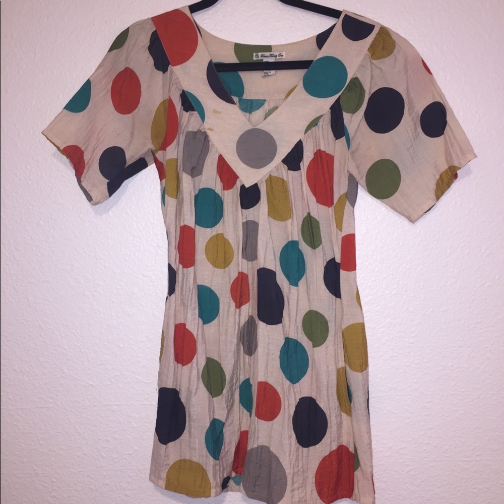 Forever 21 Polka Dot Blouse